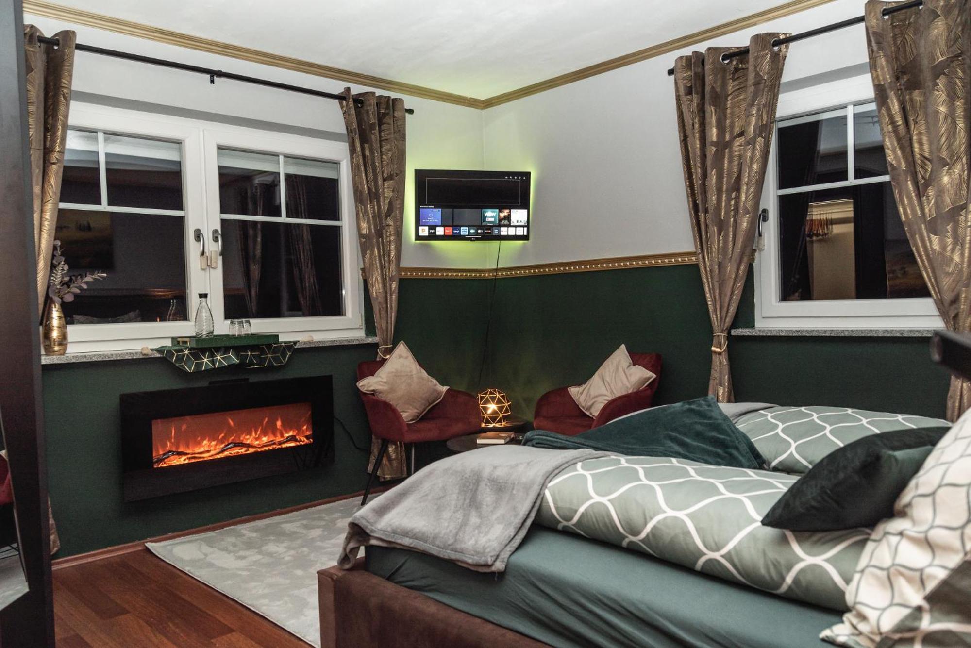 5 Sterne Centurion Ferienhaus Villa 2 Pools 86 Zoll Tv Aldersbach Exteriér fotografie
